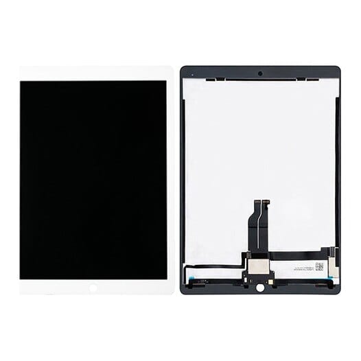 Planšetinio kompiuterio ekrano ir liečiamo paviršiaus komplektas iPad Pro 12.9" (2015) baltas