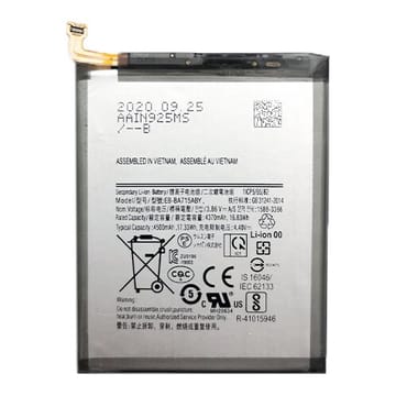 Suderinama telefono baterija Samsung Galaxy A71