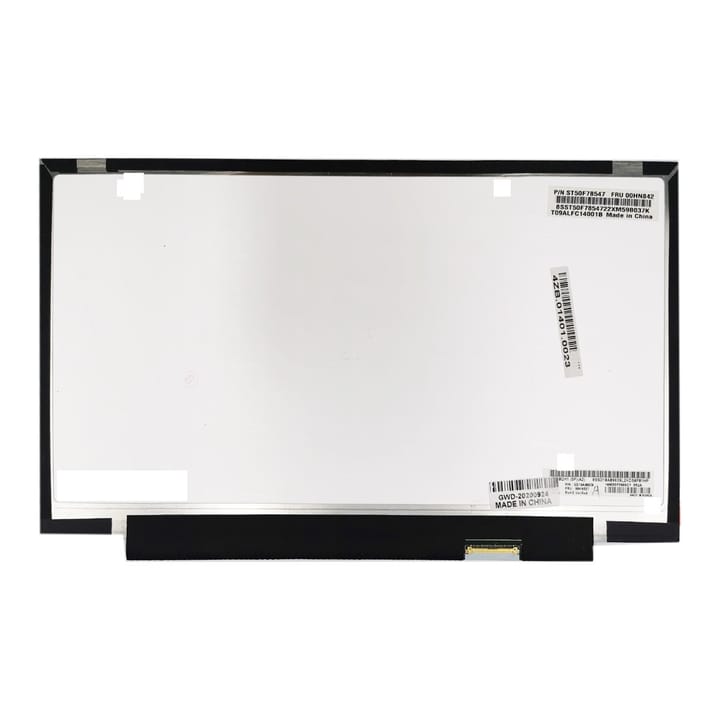 Nešiojamo kompiuterio ekranas 14.0" 2560x1440 IPS, 60 Hz, matinis, 40 pin (jungtis dešinėje), LP140QH1(SP)(A2)