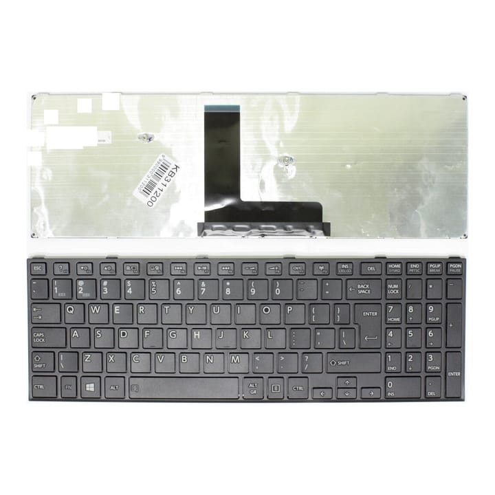 Nešiojamo kompiuterio klaviatūra Toshiba Satellite C50-B