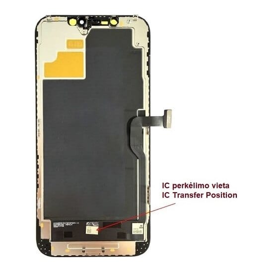 Pakaitinis telefono ekranas iPhone 12 Pro Max, LTPO Soft OLED, 120 Hz