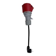 Elektromobilio įkroviklio adapteris CEE (Female) 11kW, 16 A, 3-fazis - Schuko (230 V), 3.5kW, 1-fazis