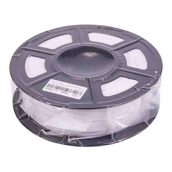 3D spausdinimo plastikas PLA, 1,75 mm, 1kg, baltas