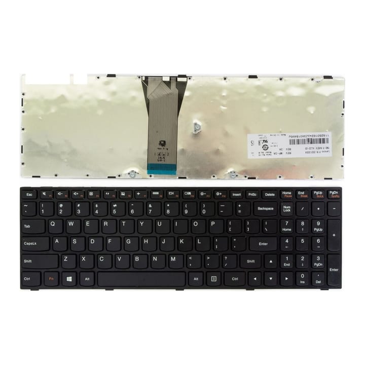 Nešiojamo kompiuterio klaviatūra Lenovo B50-80, G50-70, G50-80, IdeaPad Z50-70, Z51-70