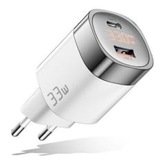Kroviklis GaN USB Type-C, USB Type-A: 33 W, PPS
