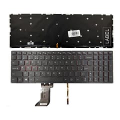 Nešiojamo kompiuterio klaviatūra Lenovo Ideapad Y700, Y700-15ISK, Y700-17ISK su apšvietimu