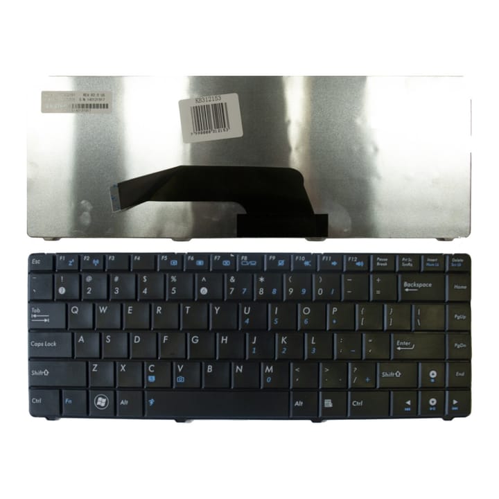 Nešiojamo kompiuterio klaviatūra ASUS K40, K40AB, K40IJ, K40IN, K40C, K40IP