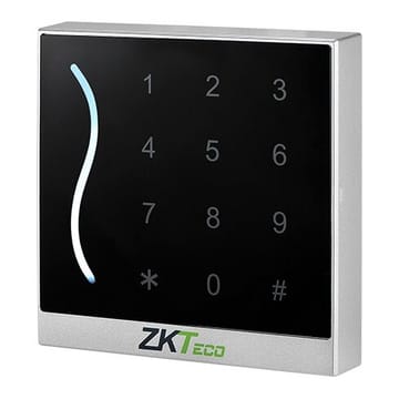 ZKTeco Atstuminių kortelių skaitytuvas 13.56MHz, Wiegand 26, PROID30, su klaviatūra