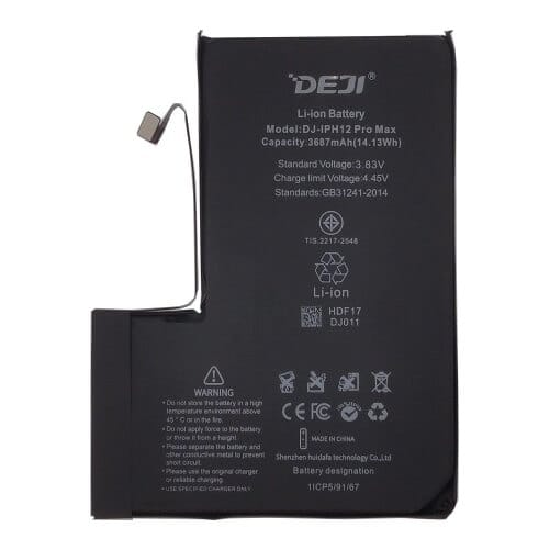Suderinama telefono baterija Apple iPhone 12 Pro Max