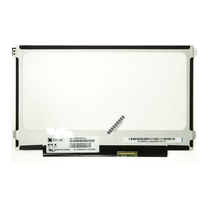 Nešiojamo kompiuterio ekranas 11.6" 1366x768, 60 Hz, matinis, 40 pin (jungtis dešinėje), NT116WHM-N10