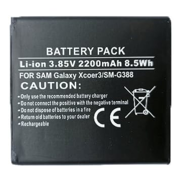 Suderinama telefono baterija Samsung Galaxy Xcover 3 (G388F, EB-BG388BBE)