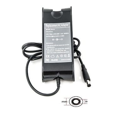 Įkroviklis nešiojamam kompiuteriui Dell 90 W, 19,5 V,4,62 A, kištukas 7,4 × 5,0 mm su adatėle
