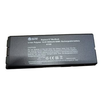 Suderinama nešiojamo kompiuterio baterija Apple A1185, 5600 mAh