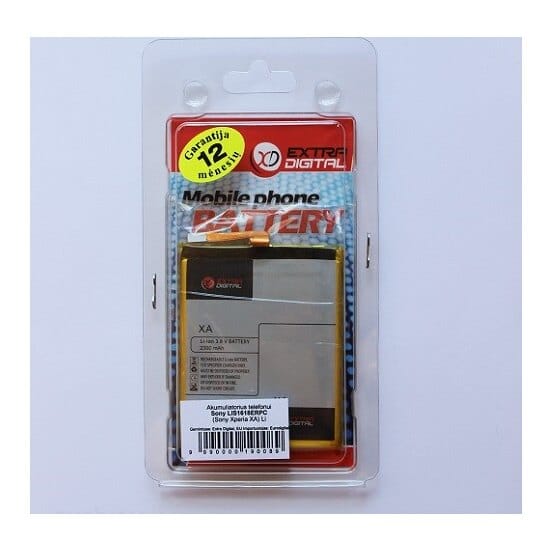 Suderinama telefono baterija Sony Xperia XA (LIS1618ERPC)