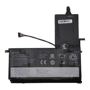 Suderinama nešiojamo kompiuterio baterija Lenovo 45N1166, 3600 mAh