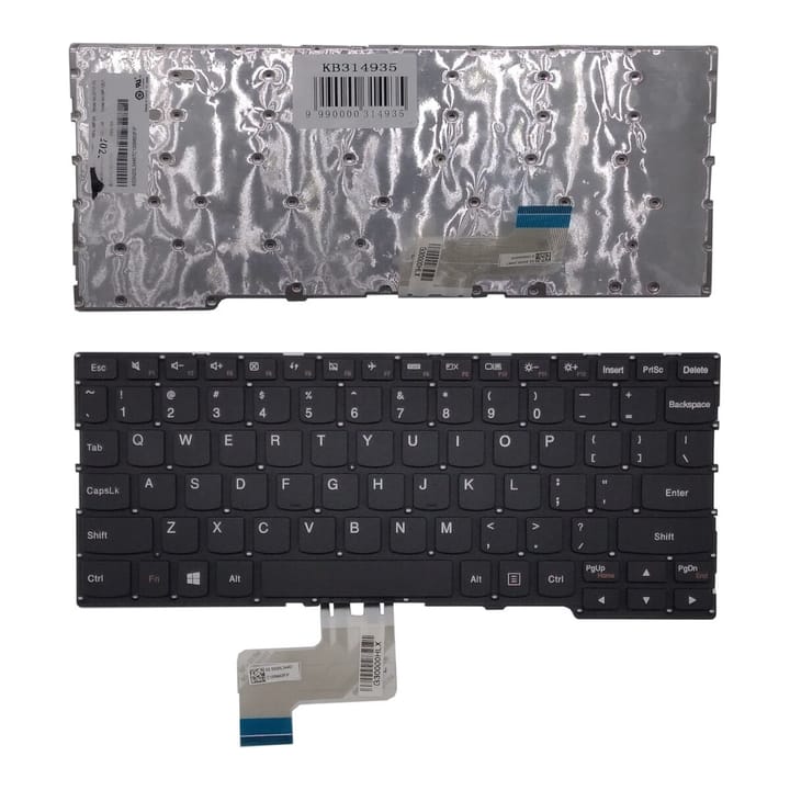Nešiojamo kompiuterio klaviatūra Lenovo Yoga 300-11, US