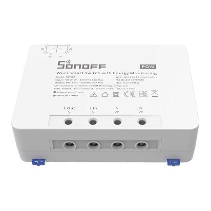 SONOFF PowR3 išmanusis 1 kanalo jungiklis Wi-Fi su elektros sąnaudų apskaita