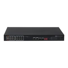 PoE šakotuvas 1000Mbps 16portu+2G uplink + 2SFP
