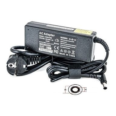 Įkroviklis nešiojamam kompiuteriui Sony 92 W, 19,5 V, 4,74 A, kištukas 6,5 × 4,4 mm su adatėle