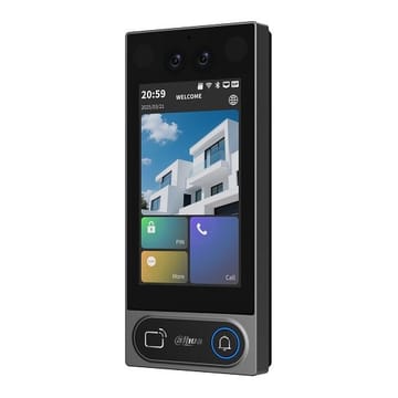 IP telefonspynės spalvota kamera 2MP 119°, IP65, SIP, Wi-Fi