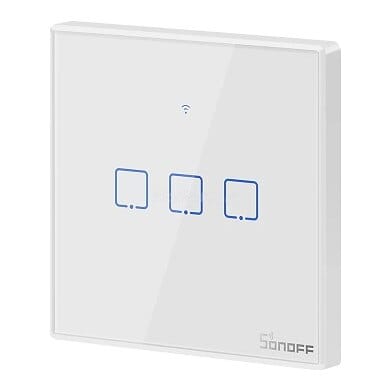 SONOFF TX išmanusis sieninis jungiklis T2EU3C, Wi-Fi, RF