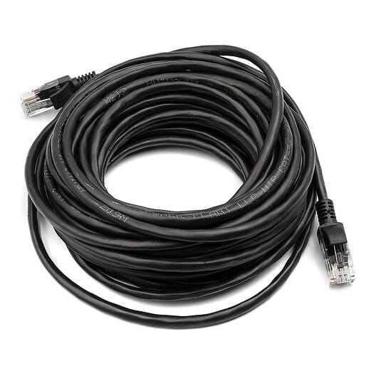 Kabelis Cat5E UTP, 10m, juodas