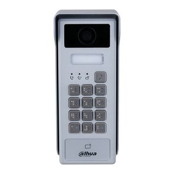 IP domofono kamera, 1 abonento, 2MP 1/2.8” colio 84°, integruotas kortelių skaitytuvas,IP55, IK08