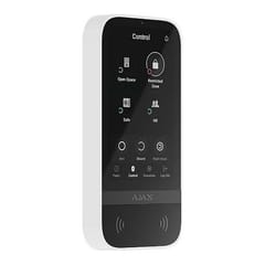 Ajax KeyPad TouchScreen belaidė valdymo klaviatūra liečiamu ekranu (balta)