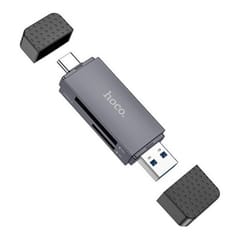 Atminties kortelių skaitytuvas HOCO HB45: SD, TF, USB-A, USB-C