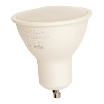 LED lemputė GU10, 5 W, 230VAC, 2700K, 500lm