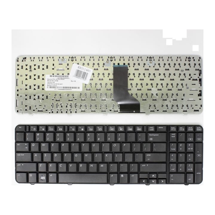 Nešiojamo kompiuterio klaviatūra HP Compaq Presario CQ60, CQ60Z, G60, G60T
