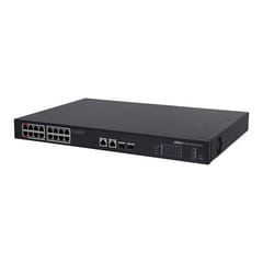 PoE šakotuvas 1000Mbps 16portu+2G uplink + 2SFP