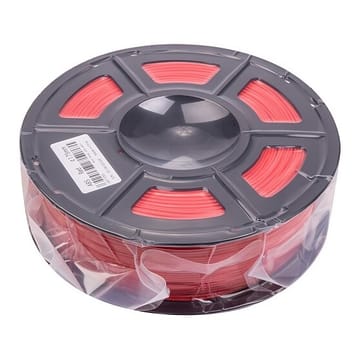 3D spausdinimo plastikas ABS, 1,75 mm, 1kg, raudonas