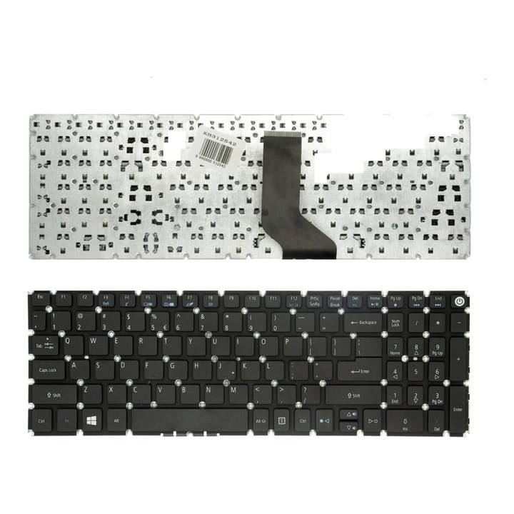Nešiojamo kompiuterio klaviatūra Acer Aspire E5-573, E5-573G, E5-573T, E5-573TG (US)