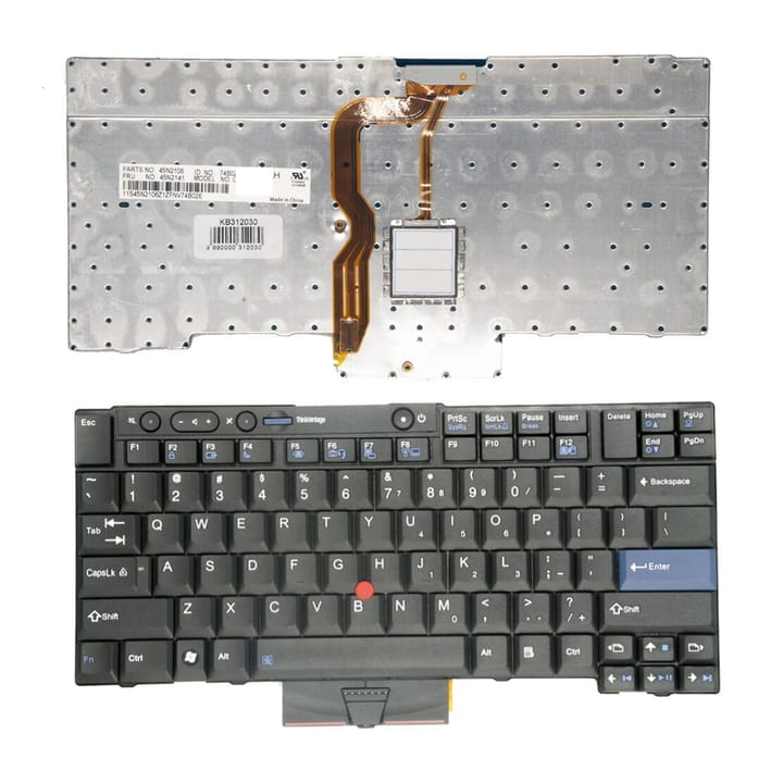 Nešiojamo kompiuterio klaviatūra Lenovo Thinkpad L420, W510, W520, T400S, T410, T420, T420i,T420S