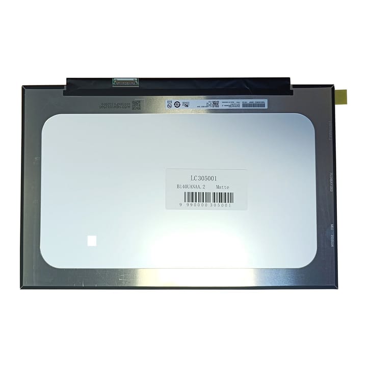 Nešiojamo kompiuterio ekranas 14.0" 1920x1200 IPS, 60 Hz, matinis, 30 pin (jungtis dešinėje), B140UANAA.0