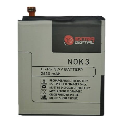 Suderinama telefono baterija Nokia 3 (HE319)