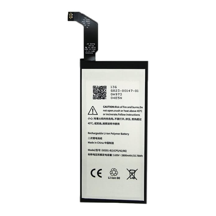 Suderinama telefono baterija Google Pixel 4