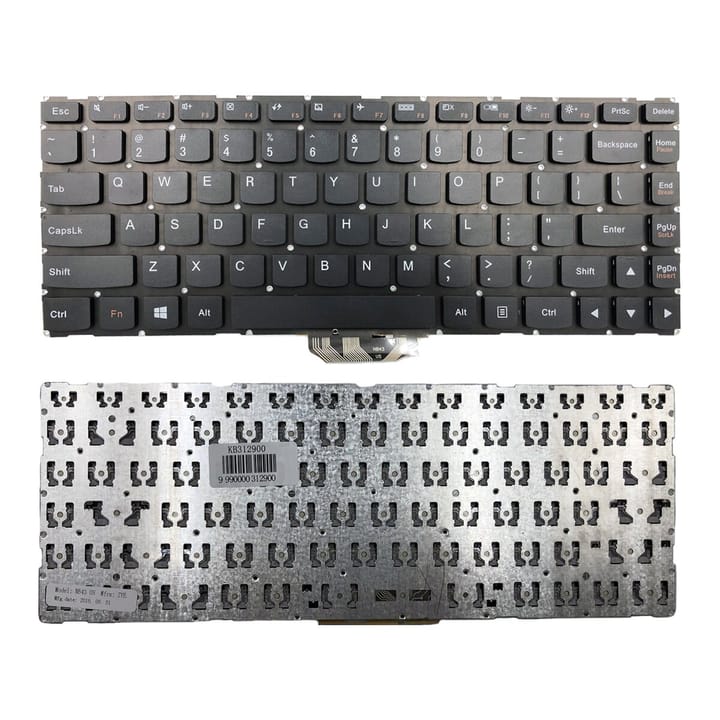 Nešiojamo kompiuterio klaviatūra Lenovo Yoga 500-14IBD, 500-14IHW