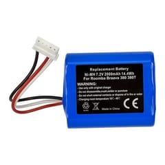 Akumuliatorius skirtas prietaisams IROBOT Braava 380, 7,2 V, 2.0Ah, Ni-MH