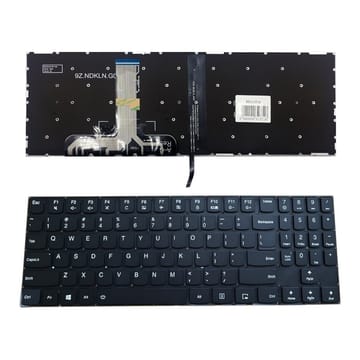 Nešiojamo kompiuterio klaviatūra Lenovo Legion Y520 su baltu pašvietimu