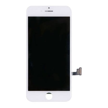 Pakaitinis telefono ekranas iPhone 7 (baltas,), restauruotas