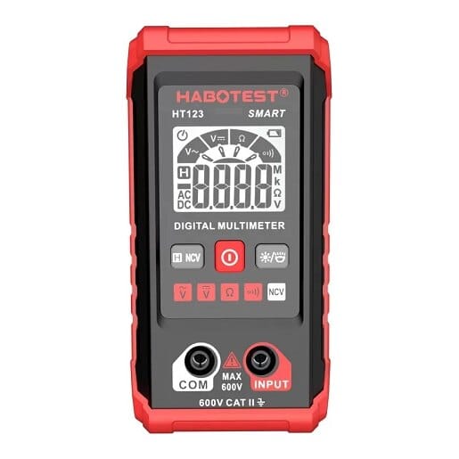 Multimetras DC600 V, AC600 V