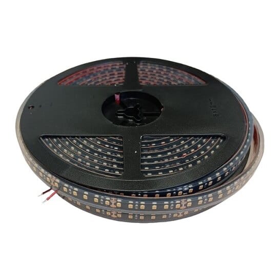LED juostelė 10m, 120 LED/m, SMD 2835, 24 V, 9,6 W/m, hermetiška IP68