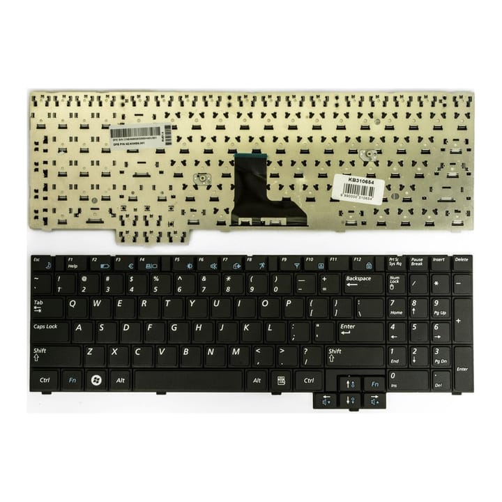 Nešiojamo kompiuterio klaviatūra Samsung NP-RV508, NP-RV510, NP-R620, NP-R530, NP-R540