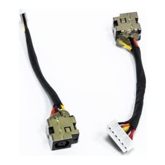 Maitinimo lizdas su laidu nešiojamam kompiuteriui HP Compaq CQ50, CQ60, G50, G60
