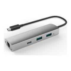 Adapteris USB 3.1 į 2-Port USB 3.0 + 1-Port USB 3.1 su Gigabit Ethernet