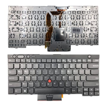 Nešiojamo kompiuterio klaviatūra Lenovo Thinkpad T430, T530, L430, X230, W530 su rėmėliu ir "trackpoint"