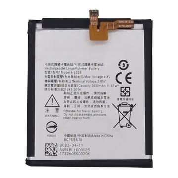 Suderinama telefono baterija Nokia 8