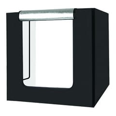 Fotografavimo dėžė su LED apšvietimu, 80x80x80cm